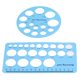 thumbnail image 5 of Regla Para Pezones, Herramienta De Medición De Brida Redonda Y Rectangular Que No Pica, Silicona, Peso Ligero, Flexible, No Tóxico Para Extractor De Leche, 5 of 7