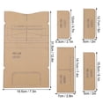 thumbnail image 2 of Acrylic Template Leather Craft Pattern DIY Mold for HandMade DIY Long Wallet Making Accessories, 2 of 3