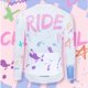 thumbnail image 4 of Traje de ciclismo de manga larga de verano de alta calidad 2025, equipo de graffiti personalizado, camisetas de bicicleta de montaña para hombres y mujeres, 4 of 5