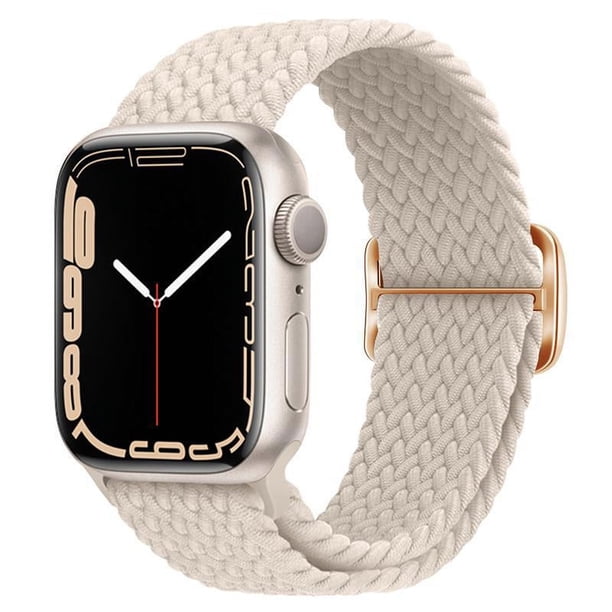 Adecuado para Apple Watch Correa de anillo único tejido para Apple Watch Correa deslizante iwatch 8 9 generación