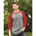 thumbnail image 4 of Augusta Sportswear Three-Quarter Raglan Sleeve Baseball Jersey Size up to 4XL, 4 of 5