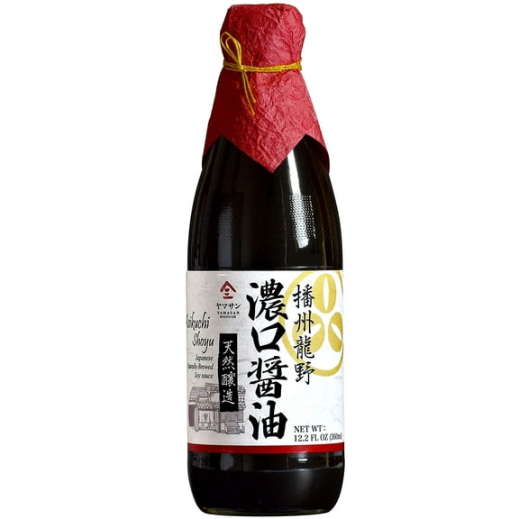 Yamasan Premium Japanese Soy Sauce, Classic 500 Days Aged, 12.2 fl oz.