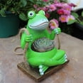 thumbnail image 7 of EUDIDV Home Decor Items Frogs Sway Planter Pot For Indoor And Outdoor Garden Decoration Frogs Hanging Plant Pot For Villa Balcony Decor Garden Courtyard Display Decorative Accessories, 7 of 7