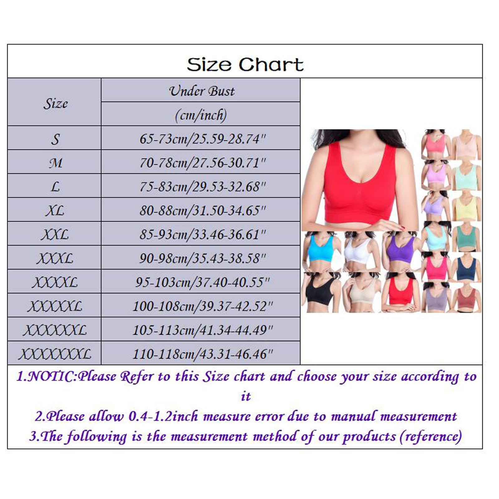 EHRWE Sexy Lace Bras For Women Soft Compression Full Supportive High ...