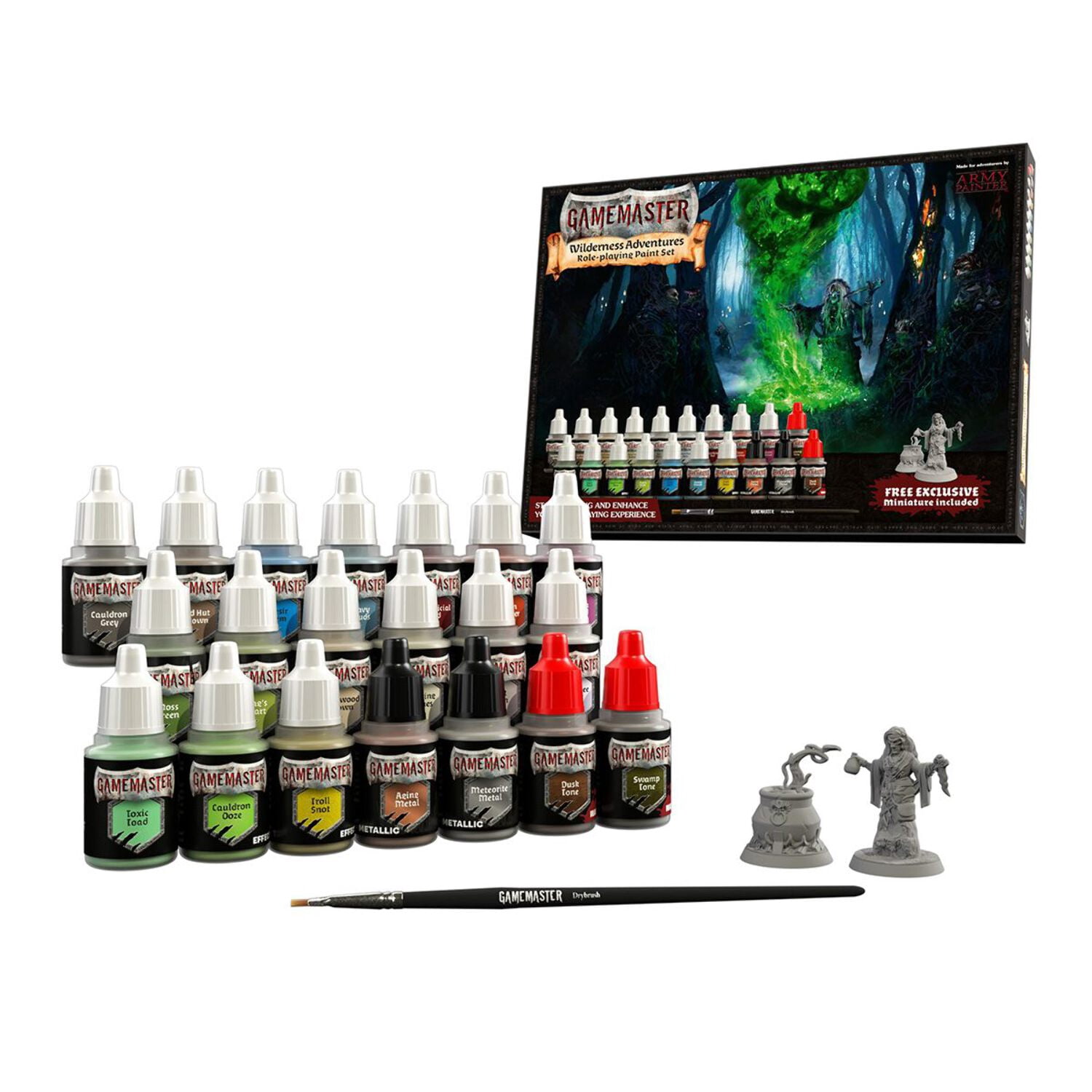 Army Painter, The Wilderness Adventures Paint Set New