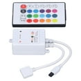 thumbnail image 4 of Control remoto inteligente LED RGB de 24 teclas, controlador inalámbrico, 16 colores, 4 patrones de luz, CC 5 V-24 V para Tuya 4 Way, 4 of 14