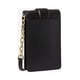 thumbnail image 4 of Michael Kors Bolso Bandolera Pequeño para Teléfono de Piel Sintética Carmen 35T2GNMC5L-001 (Negro), 4 of 5