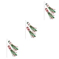 thumbnail image 4 of maskred 2pieces Christmas Windsock Flag Lightweight And Easy To Fly Easy To Clean And Store Wide Application 3Set, 4 of 6