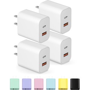 [4 Pack] USB C Charger Block Charging Block Type C Charger
