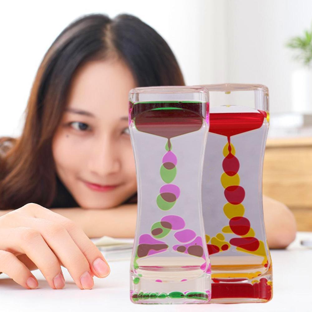 VtiswUws Visual Sensory toy Liquid Bubble Motion Drop Timers Style ...