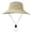 Khaki, variant on Unisex Foldable Bucket Hat Wide Vintage Brim Sun Cap with Mesh Ventilation Panel and Chin String for Women Men Summer Outdoor Work Olive Green M