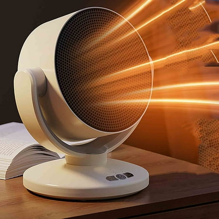 

Space Heaters for Home Hot and Cold Heater Fan High Power Standard Heater Home Electric Heater Automatic Shaking Head Two Temperature Dumping Power Outage(O) Clearance