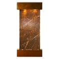 thumbnail image 2 of Adagio CSS1006 Cascade Springs Square Rustic Copper Brown Marble Wall Fountain, 2 of 2