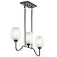 thumbnail image 3 of Kichler Lighting - Three Light Linear Chandelier - Chandelier Linear (Single) -, 3 of 4