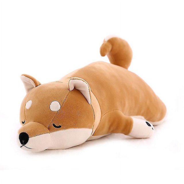 Almohada de la felpa del perro del animal relleno de la felpa de 20" Shiba Inu