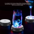 thumbnail image 3 of ABPETE 4 Pcs LED Crystal LED Display Base, Seven Color LED Light Base Stand Art Figurine Decoration Light Stand Base Round Show Stand Display 9 (01), 3 of 9