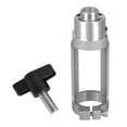 thumbnail image 3 of Adaptador de broca para agujeros cuadrados, accesorio de herramienta eléctrica, aleación de aluminio para fabricación de muebles, 3 of 8