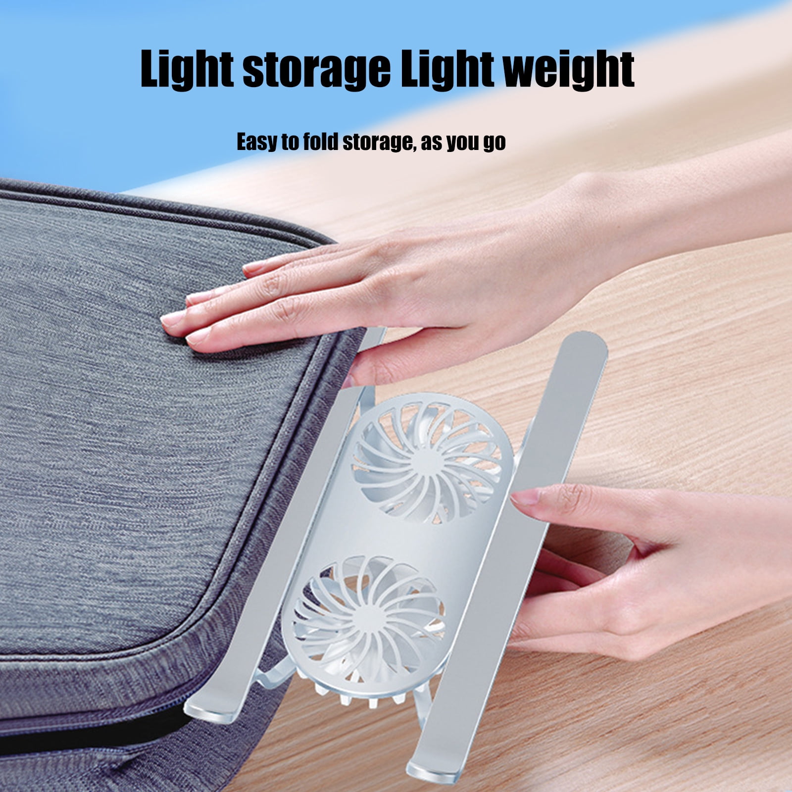 Versatile Laptop Coolers Stand Aluminum Notebook Support With Enhanced Cooling Notebook Holder for 13-21inch Laptop