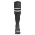 thumbnail image 5 of MeMoi Thin Ribbed Sport Stripe Cotton Blend Knee High Socks - Girls - Female, 6, Olive, 5 of 8