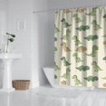 thumbnail image 2 of Cartoon Dinosaurs Shower Curtain 72"x84" ,Bathroom Decorative Shower Curtains Set with 12 Hooks,Modern Waterproof Washable Shower Curtain, 2 of 6