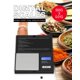 thumbnail image 2 of Balanzas digitales de 500 x 0,01 g, balanzas portátiles de alta precisión con pantalla LCD retroiluminada, mini balanza de cocina de bolsillo para joyería, comida dorada, café, 2 of 5