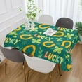thumbnail image 6 of Coolnut St Fabric Square Tablecloth - Waterproof and Wrinkle-Resistant Table Cloth 54x54 Inch Table Cover for Indoor & Outdoor Dining House Decor, 6 of 7