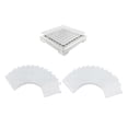 thumbnail image 4 of Red De Filtro De Orificio De Drenaje De Agua Desechable Para Drenaje De Pelo Adhesivo Impermeable Para Drenaje De Suelo Con Malla Densa De Alta Viscosidad Para Inodoro De Baño 25 Piezas Yuarrent HA027648-02, 4 of 7