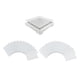 thumbnail image 4 of Red De Filtro De Orificio De Drenaje De Agua Desechable Para Drenaje De Pelo Adhesivo Impermeable Para Drenaje De Suelo Con Malla Densa De Alta Viscosidad Para Inodoro De Baño 25 Piezas Yuarrent HA027648-02, 4 of 7
