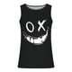 thumbnail image 3 of Camisetas de Tanque de los Hombres Tanque de los Hombres Incolor Gradiente de Impresión Cuello Redondo Correa Delgada Fuga Atrás Regular Casual Deportes Blusas de Tanque, 3 of 5