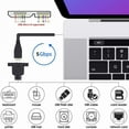 thumbnail image 6 of CY Type-A USB 3.0 Female to Micro 3.0 Type-B Female Screw Mount Type Extension Cable 5Gbps, 6 of 6