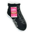 thumbnail image 2 of Justice Girls Mid Pearled Boyfriend Socks 4-Pack, Sizes M-L, 2 of 5