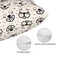 thumbnail image 3 of Sikiie DOGS FACE Pillow Covers, Throw Pillow Case Cushion Covers,Cushion for Bedroom,Couch,Home-20"x30", 3 of 6