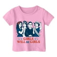 thumbnail image 4 of Girls Will Be Girls Printed Short Sleeved Round Neck T-Shirt Top (1Y 13Y) Praying Mantis Design, 4 of 4