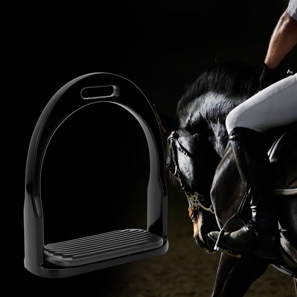 Estribos De Seguridad Para Montar A Caballo Estribo De Caballo Flexible Duradero, Estribo Ancho De Fundición A Presión, Para Niños