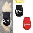 thumbnail image 2 of Diseño de moda para perros y gatos, ropa estampada, chaleco sin mangas para perros pequeños y medianos de marca de moda, 2 of 5