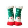 

DENGDENG Women s Soft Thick Fluffy Christmas Printed Sleeping Slipper Socks Winter Warm Microfiber Fuzzy Socks