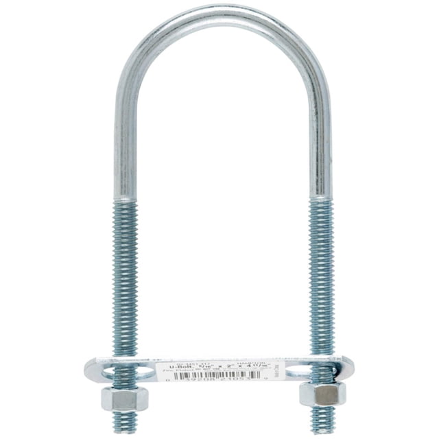 Bolt U ACE de 5/16 pulgadas, rosca de 2 pulgadas, longitud de pata 12 cm