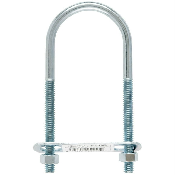 Bolt U ACE de 5/16 pulgadas, rosca de 2 pulgadas, longitud de pata 12 cm