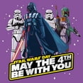 thumbnail image 2 of Girl's Star Wars May the Fourth Be With You Day  Graphic T-Shirt, 2 of 4