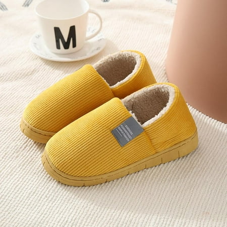 

Women s Slipper Memory Foam Fluffy Soft Warm Slip On House Slippers Anti-Skid Cozy Plush Slipper for Indoor Outdoor Use