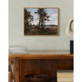 thumbnail image 5 of Drsoum Vintage Woodland Pathway Landscape Wall Art Rustic Retro Framed Forest Scenery Prints Farmhouse Classic Decorations for Living Room Bathroom 8x10in Natural Framed, 5 of 6