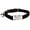 Black, variant on Miaocao Heart Bling Cat Collar with Safety Belt and Bell 8-11 Inches