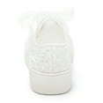 thumbnail image 6 of Elivandon 9996 Wedding Shoes Lace Bridal Sneakers 1.46" Platform Bride Tennis Shoes Sparkling Rhinestone Wedding Sneakers Color Ivory,Size 5 B(M) US/35 EU, 6 of 7