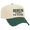 Natural/Dark Green, variant on "Jesus Knows I'm Trying" Embroidered 5-Panel OTTO Hat – Christian Religious Church Humor Snapback, Natural/Black