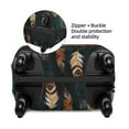 thumbnail image 6 of Uemuo Floral Dreamcatcher Elegance Printed Washable Luggage Cover - Fashion Suitcase Protector Fits 18-32 Inch Luggage -Large, 6 of 9