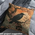 thumbnail image 2 of Castle Fairy Teenagers Black Crow Fabric by the Yard 5 Yards,Japanese Style Fabric for Sewing,Cherry Blossom Home Decor Fabric by the Yard,Ultra Soft Home Decor, 2 of 6