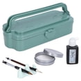 thumbnail image 1 of Chinese Calligraphy Set, Chinese Calligraphy Brush, Kanji, Sumi Water Writing, Painting Set, 1 of 8
