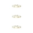 thumbnail image 2 of relayinert Adjustable Buckles In Stylish PU And Durable Multiple Sizes Available PU Cat Collar white 2.5*50cm 3Set, 2 of 6