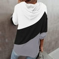 thumbnail image 2 of Cilsoka Oversized Hoodies for Women Lightweight White Crewneck Sweatshirt Women Graphic Pullover Sweatshirts for Women Half Zip Womens Tops Casual Cotton My Orders past Orders, 2 of 5