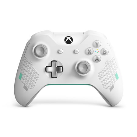 Microsoft Xbox One Wireless Controller, Sport White Special Edition,